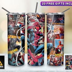super hero tumbler,super hero spiderman cartoon straighttapered wrap skinny tumbler,super hero sublimation skinnytumbler