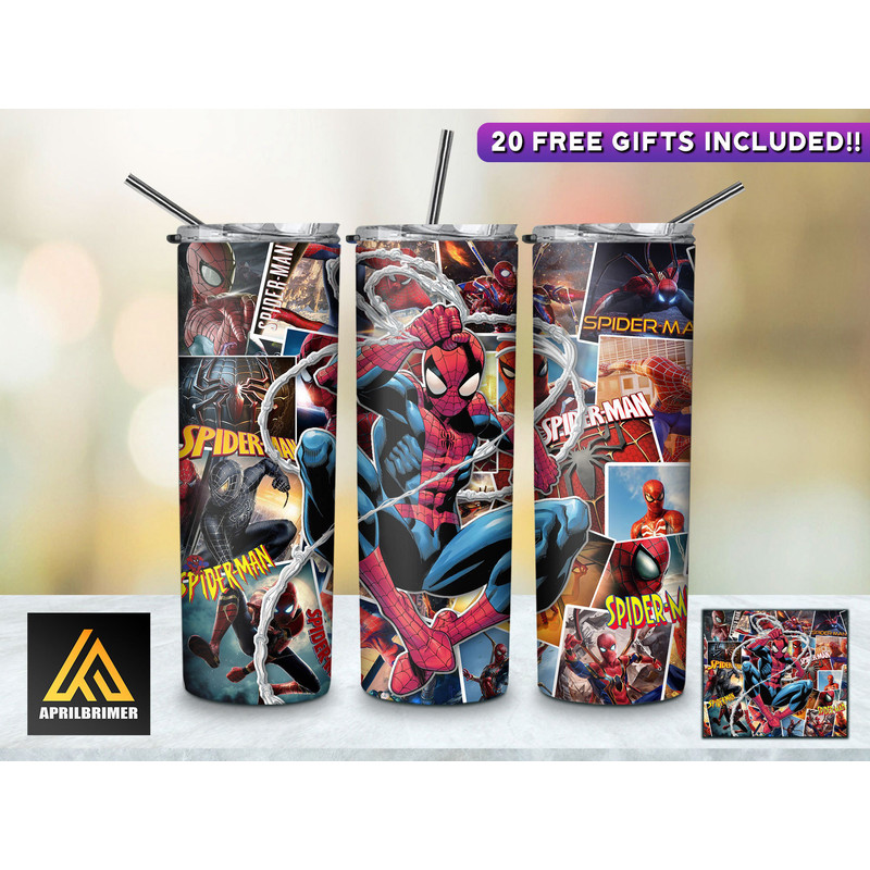 Super Hero Movie 20 Oz Skinny Tumbler StraightTapered Wrap Png Sublimation Design, Movie Tumbler PNG File Digital Download-49.jpg