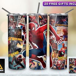 super hero tumbler,super hero spiderman cool straighttapered wrap skinny tumbler, super hero sublimation skinny tumbler