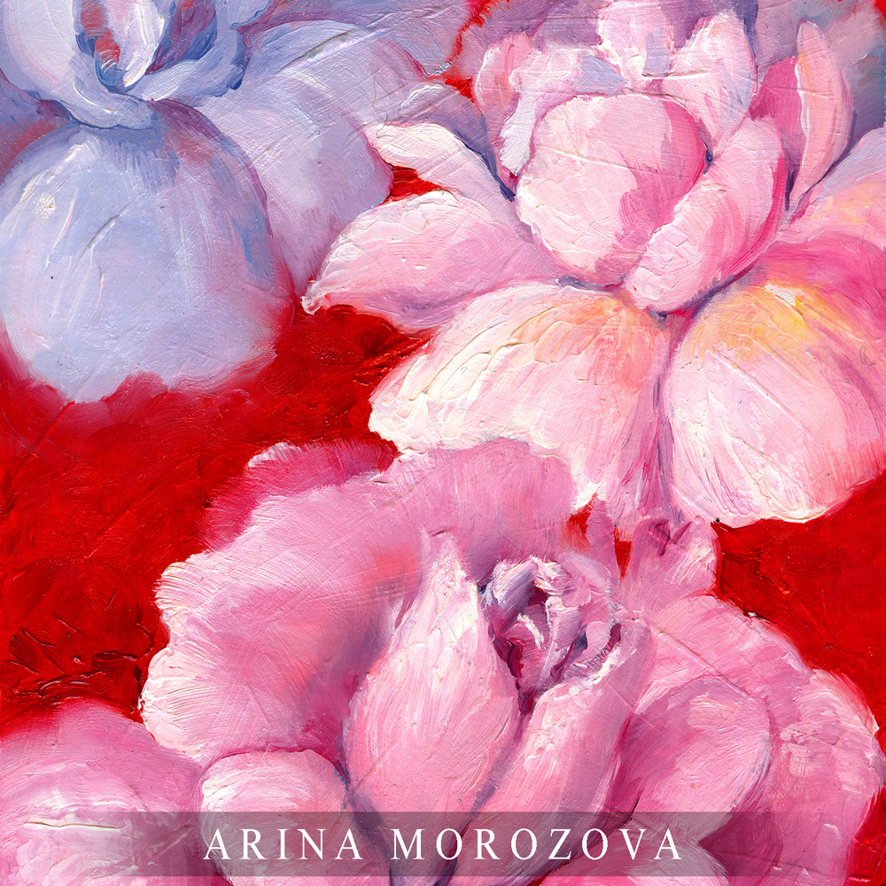 Peonies on a red background. pin.jpg