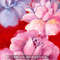 Peonies on a red background. pin.jpg
