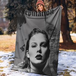 taylor swift reputation swiftie lover ts blanket perfect gift idea fan lover