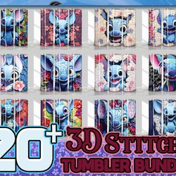 3d colorful cartoon tumbler sublimation design bundle, movie 20 oz skinny straight & tapered tumbler, tumbler wrap png,