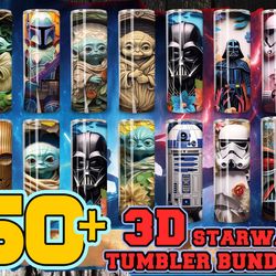3d movie tumbler sublimation design, movie 20 oz skinny tumbler bundle design, colorful tumbler wrap bundle png, instant