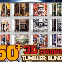 3d colorful movie tumbler sublimation bundle, floral 20 oz skinny straight & tapered tumbler bundle, tumbler wrap png,