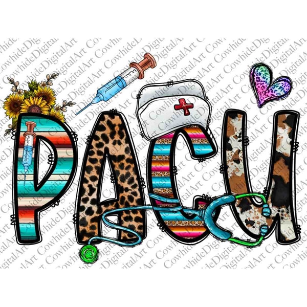 Pacu Sublimation Design Png, Pacu Png,Nurse Life Png, Pacu P - Inspire ...