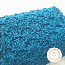 Blanket Knitting Pattern | PDF Knit Pattern | Baby Blanket | Knit Blanket | Newborn Blanket | V3