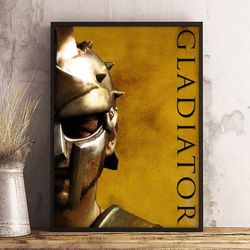 gladiator poster, movie poster, film poster, wall art, wall decor, prints, home decor, emperor's deadly challenge poster