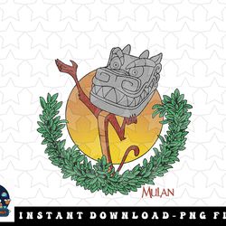 disney mulan mushu i am the great stone dragon ruse png, sublimation, digital download