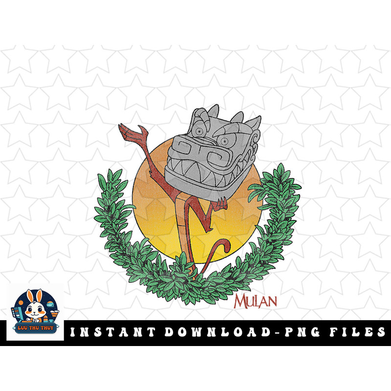 Disney Mulan Mushu I Am The Great Stone Dragon Ruse png, sublimation, digital download.jpg