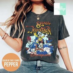 retro splash mountain mickey and friends, mickey retro water ride shirt, disneyland shirt, wdw shirt 2023, disney trip s