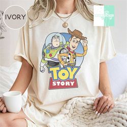buzz and woody shirt, vintage buzz lightyear shirt, buzz lightyear disneyland shirt, toy story friends shirt, toy story