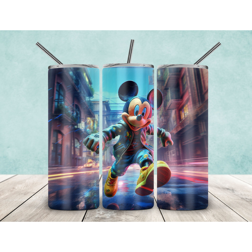 Mickey Skinny Tumbler 20oz PNG, CyberPunk Style, Mickey CyberPunk, Cartoon Sublimation 20oz Skinny Tumbler, Mickey Mouse 20oz Sublimation.jpg