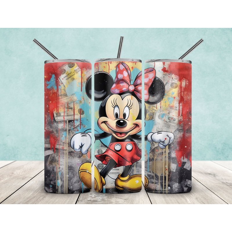 Minnie 20oz Skinny Tumbler Sublimation, Minnie Sublimation, Skinny Tumbler Png, Minnie Tumbler Png, Minnie Tumbler Wrap, Minnie Mouse Png-2.jpg