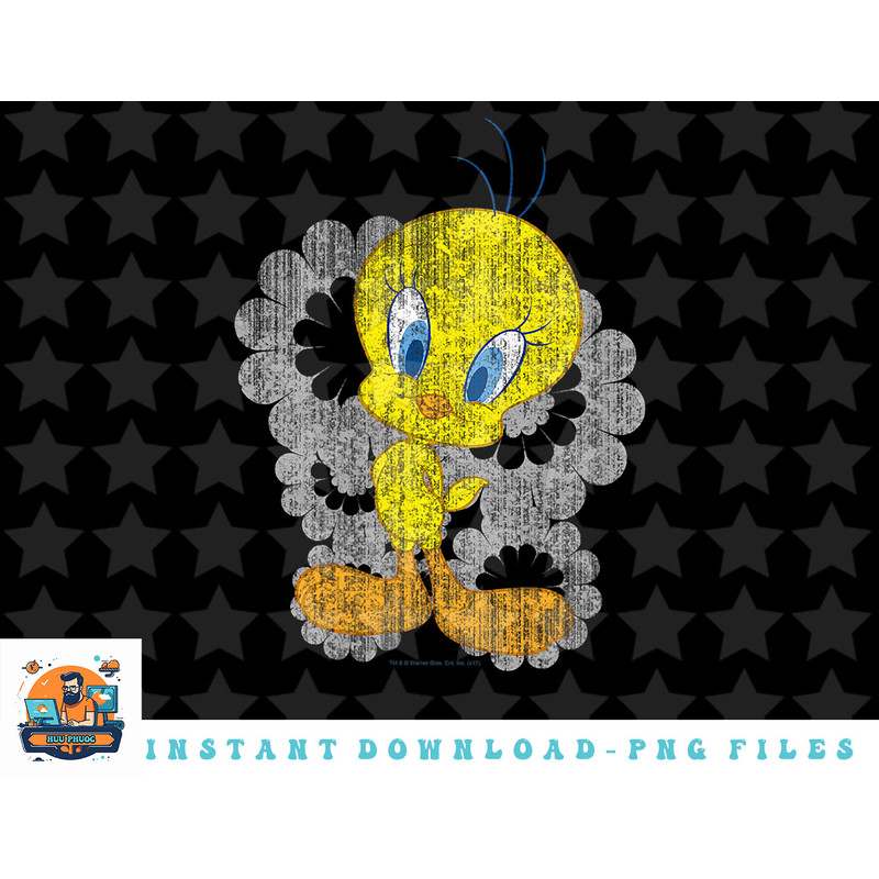 Looney Tunes Retro Tweety png, sublimation, digital download.jpg