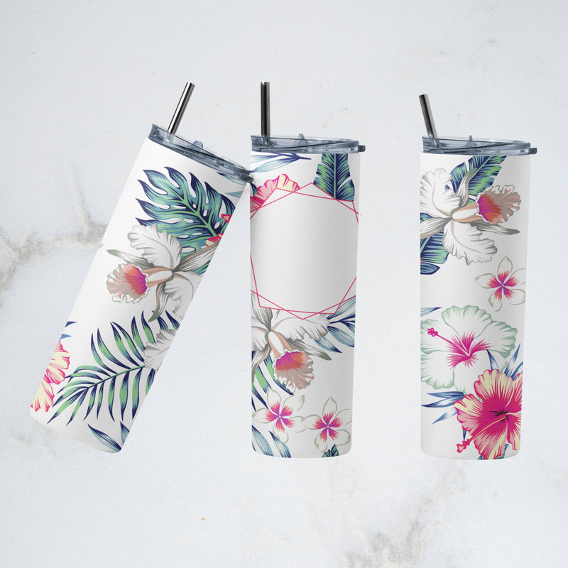 Floral Tumbler, Floral Skinny Tumbler, Floral Fantasy Tumbler.png