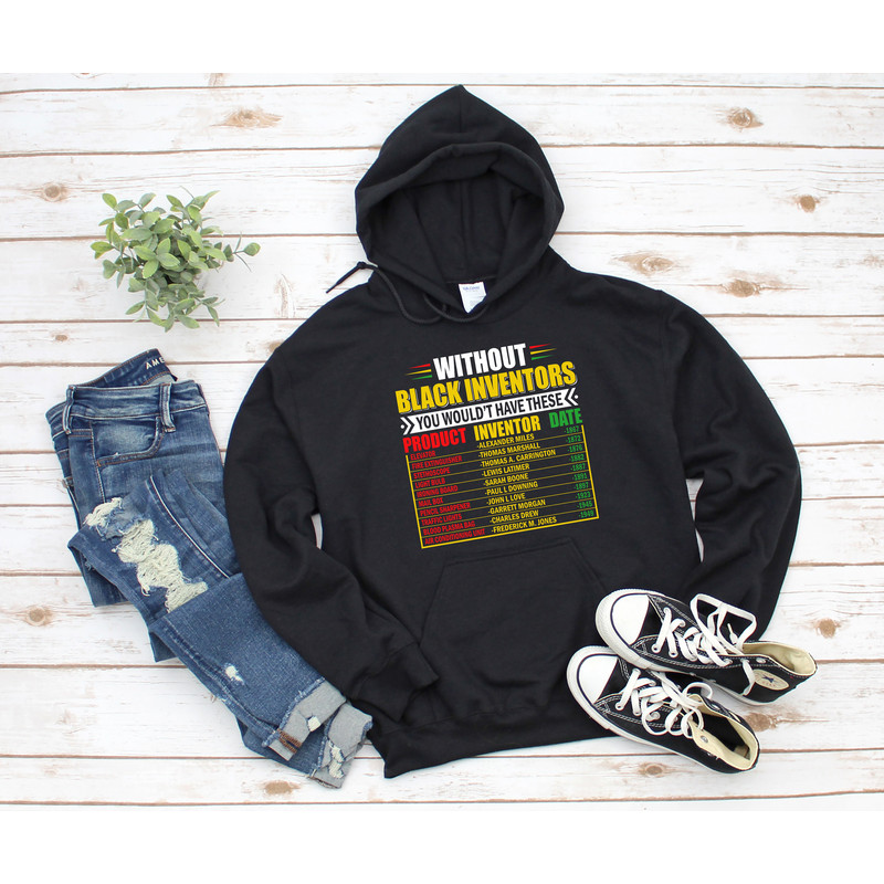 Black History Month T-Shirt, History Of Forgotten Black Inventors, Black History Month Gifts, Black Girl Magic Tees, Black Dad Shirt - 7.jpg