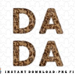mens da da fathers day cheetah proud new dad father papa grandpa png, sublimation, digital download