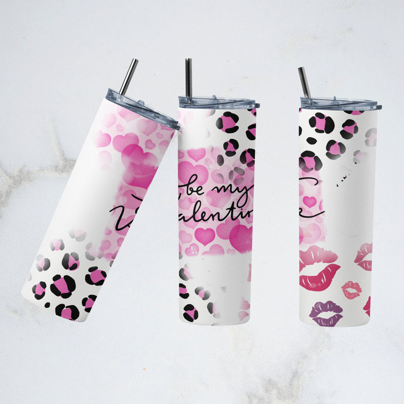 Valentine Tumbler, Valentine Skinny Tumbler, Valentine Day Apparels Tumbler.png