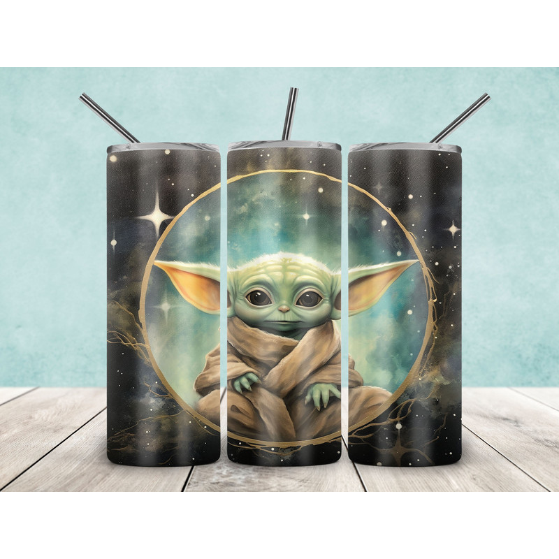 Baby Yoda 20oz Sublimation Skinny Tumbler, Baby Yoda Png,Star Wars Sublimation 20oz , Baby Yoda 20oz Skinny Tumbler , Digital Download Png-1.jpg