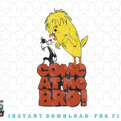 looney tunes slyvester come at me bro png, sublimation, digital download