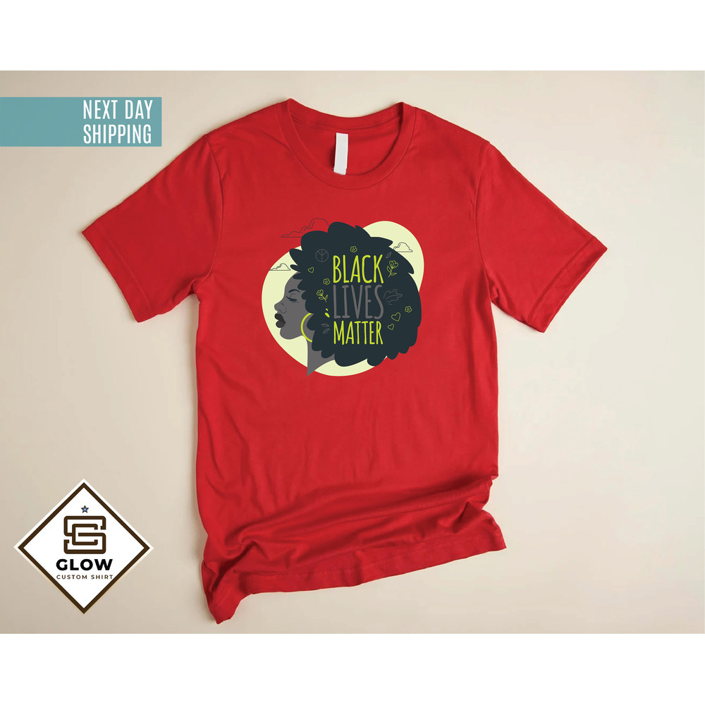 Black Lives Matter Shirt, AFRO Woman Shirt, Black Mother Gift Shirt, Afro Mom Shirt, Black Women Shirt, Black Queen Shirt, Melanin Shirt, - 4.jpg