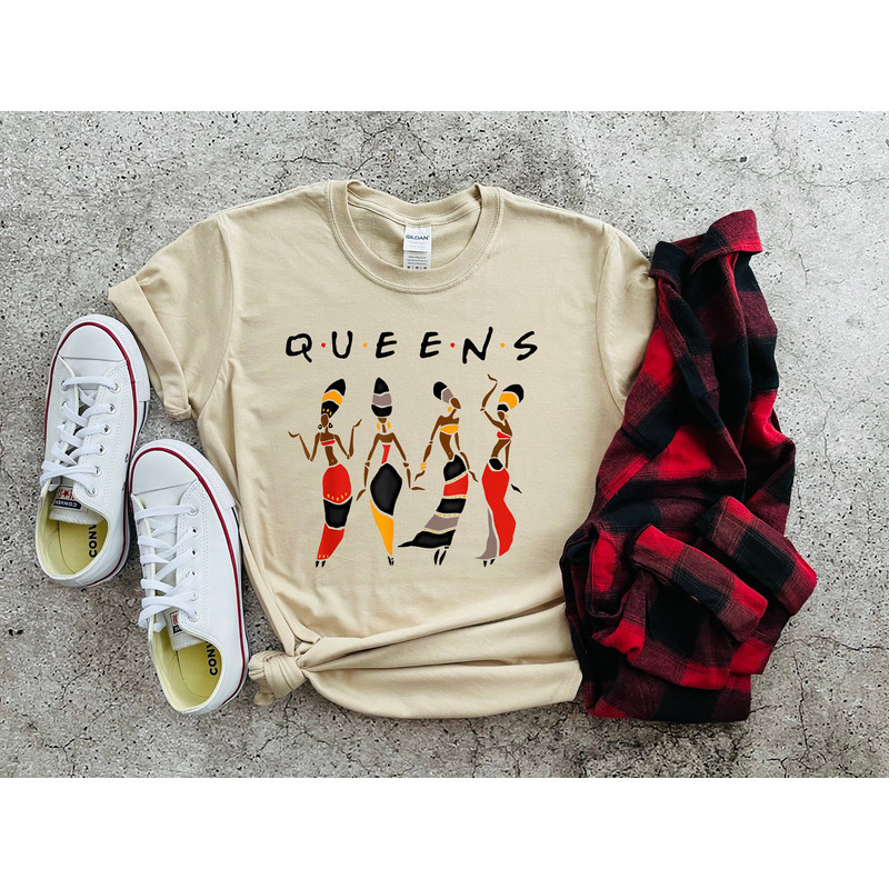 Black Queens Shirt Black Girls Magic Beautiful African American Woman Black Women Shirt Black Queen Shirt Black Woman Outfit Black Queens - 1.jpg
