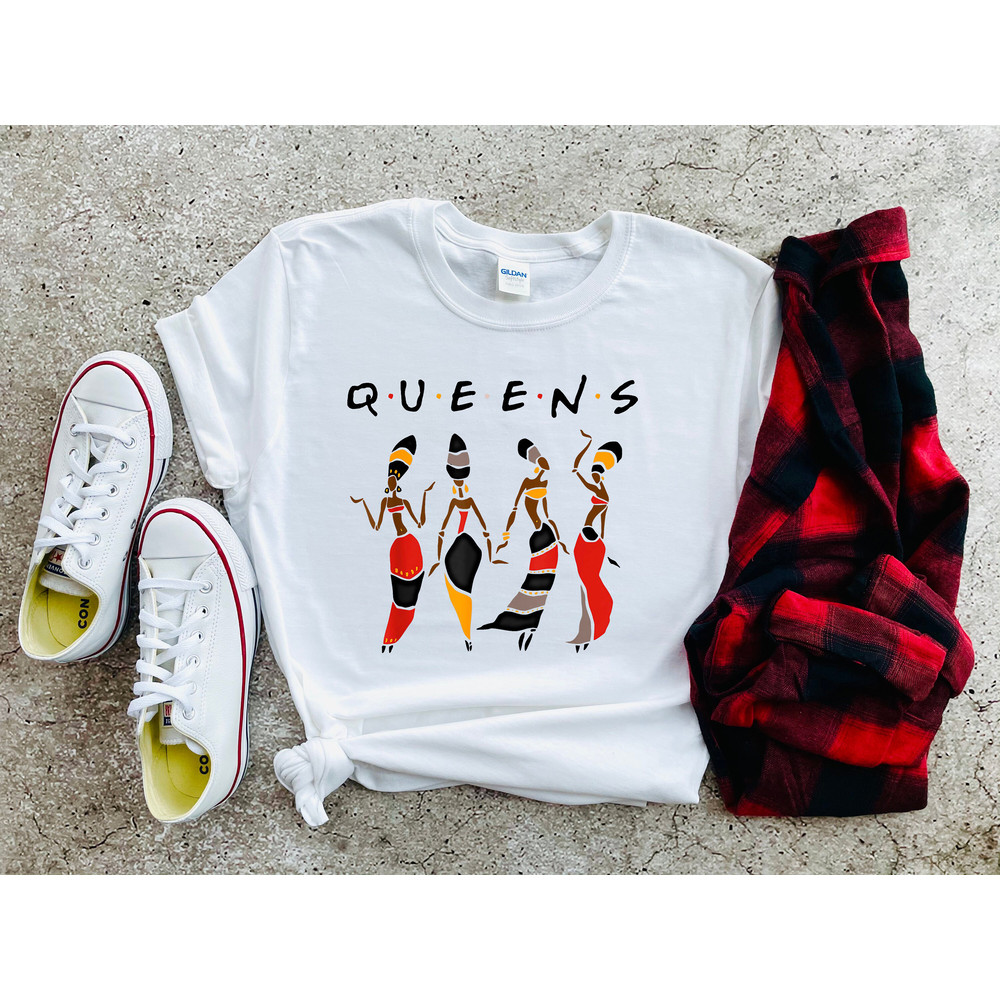 Black Queens Shirt Black Girls Magic Beautiful African American Woman Black Women Shirt Black Queen Shirt Black Woman Outfit Black Queens - 3.jpg