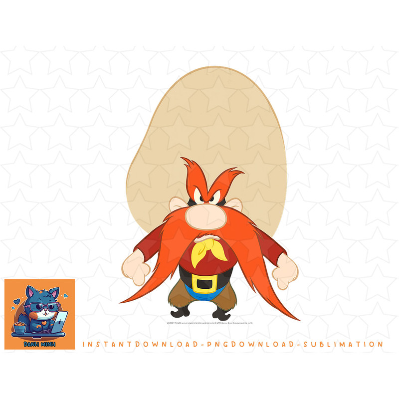 Looney Tunes Yosemite Sam Angry Portrait png, sublimation, digital download.jpg