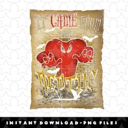 looney tunes the depths png, sublimation, digital download