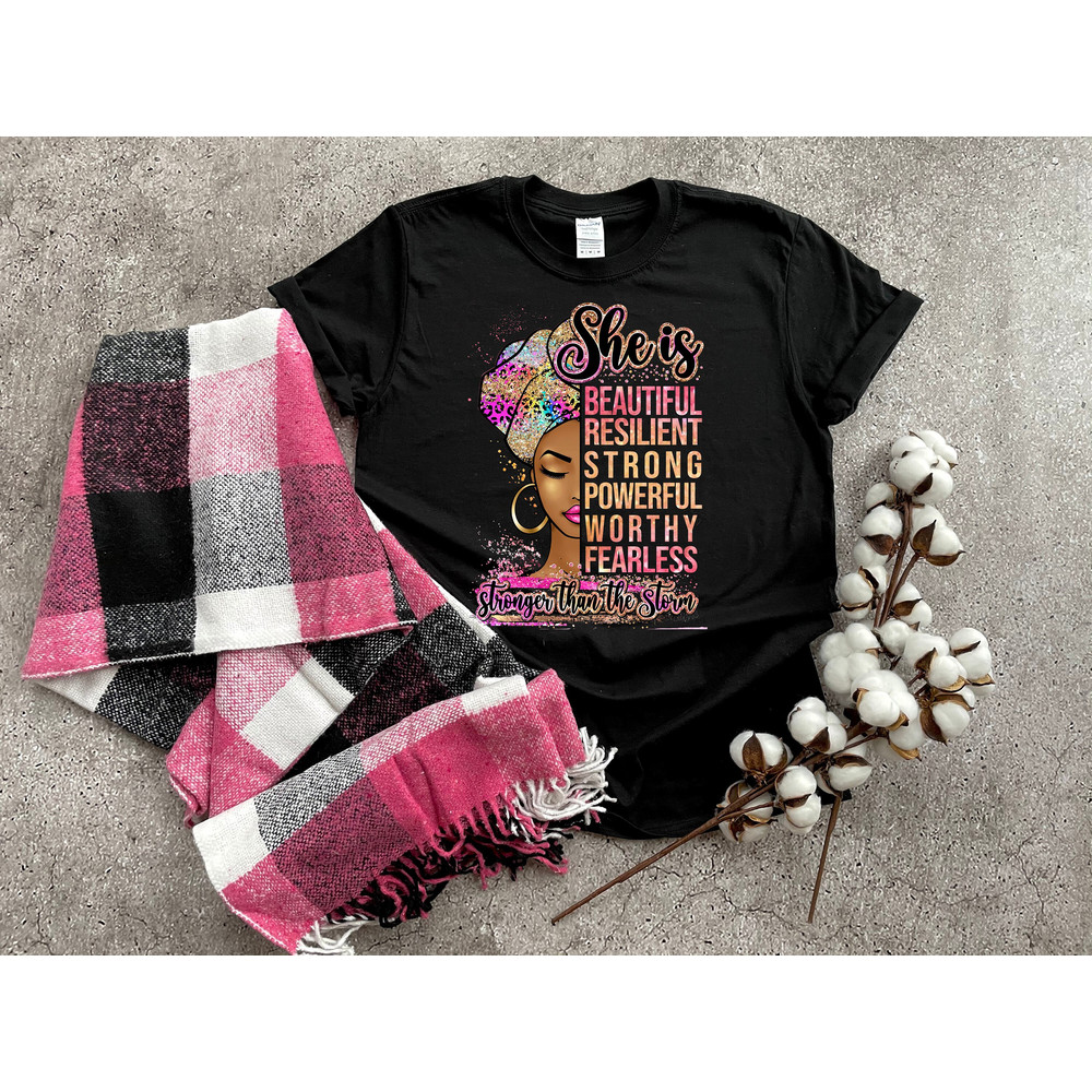 Black Women Shirt, Black Girl Magic, Black Girl Gift Shirt, Melanin Queen Shirt, Black Girl Magic Shirt, Black Women Outfit - 1.jpg