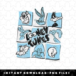 looney tunes the looney bunch png, sublimation, digital download