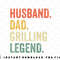 Mens Grilling BBQ Father Funny Husband Grill Dad Legend Vintage png, sublimation, digital download.jpg