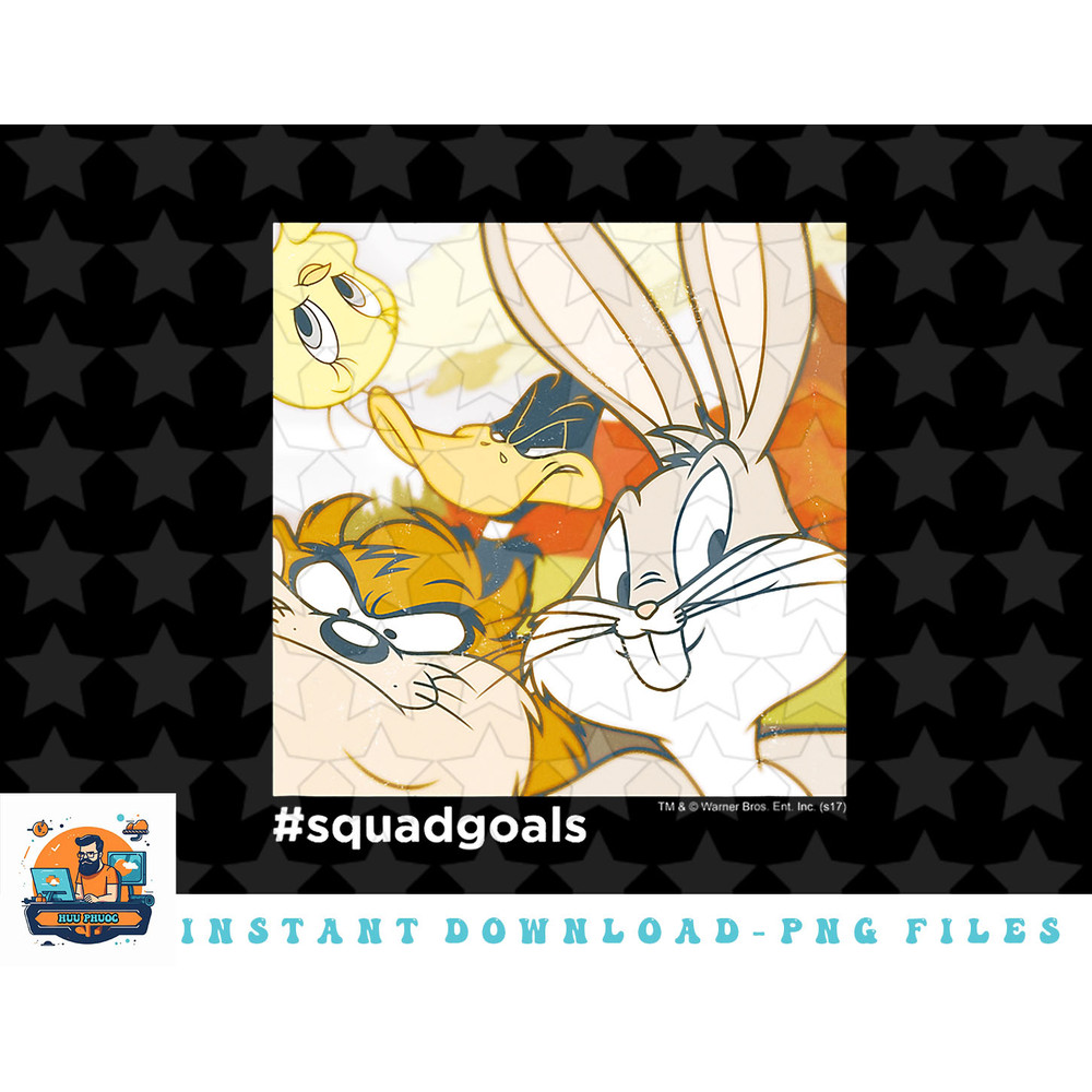 Looney Tunes Squad Goals png, sublimation, digital download.jpg