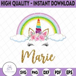 personalized birthday girl png, unicorn birthday png, birthday girl party png, birthday girl png, unicorn birthday