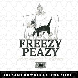 looney tunes tweety and sylvester freezy peazy png, sublimation, digital download