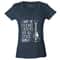 I May be Old but I Got to See All The Cool Bands Women's V-Neck T-Shirt Slim Fit - 2.jpg