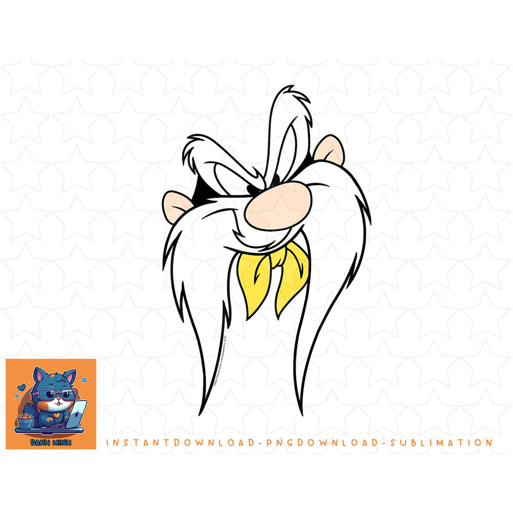 Looney Tunes Yosemite Sam Face png, sublimation, digital download.jpg