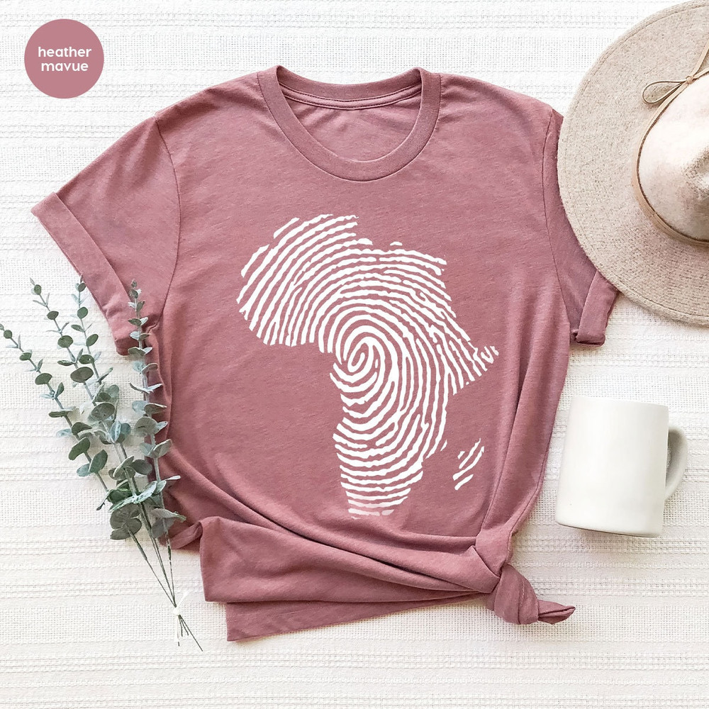 Juneteenth TShirt, Black Lives Matters T-Shirt, African Shirt, Black History Shirt, Equal Rights Shirt, Black Pride Tee, Map Of Africa - 6.jpg