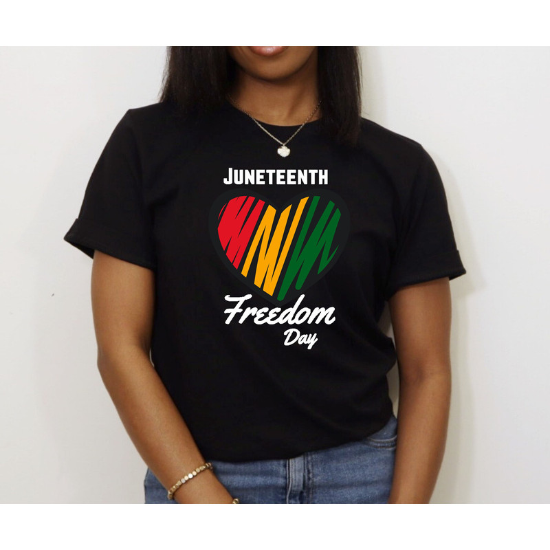 Juneteenth Vibes Shirt, Juneteenth Shirt Women, Afro Woman Shirt, 1865 Juneteenth Shirt, Black Women Gifts, Black History Month Shirt - 1.jpg