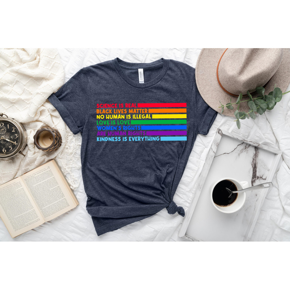 LGBTQ Shirt, LGBT Ally T-Shirt, Love Wins Shirt, Black Lives Matter, Proud LGBTQ Shirt, Rainbow, Pride Tee, Gay Rights Shirt, Equality Shirt - 1.jpg