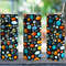 Mosaic Beach Pebbles Straight Tumbler, Seamless Design, Seamless Skinny Tumbler.jpg