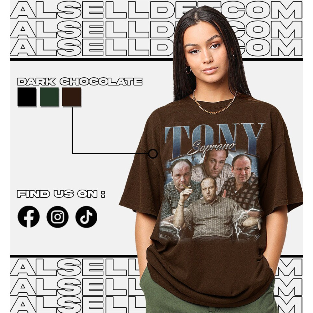 Limited Tony Soprano Vintage T-Shirt, Gift For Women and Man Unisex T-Shirt - 4.jpg