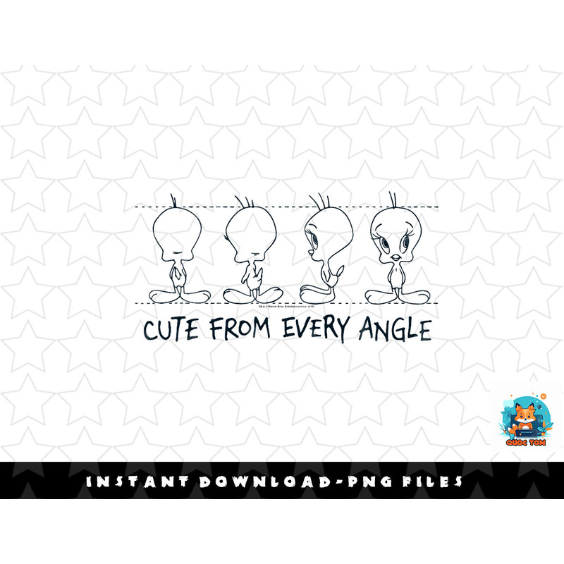 Looney Tunes Tweety Cute From Every Angle png, sublimation, digital download.jpg
