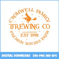cromwell witches brewing co svg, halloweentown est 1998 svg, witch svg, halloween svg, ai digital file