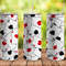 Pocket Aces Playing Cards Straight Tumbler, Seamless Design, Seamless Skinny Tumbler.jpg