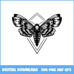 death's head hawkmoth halloween svg, death svg, butterfly svg, skull svg, halloween svg, ai digital file