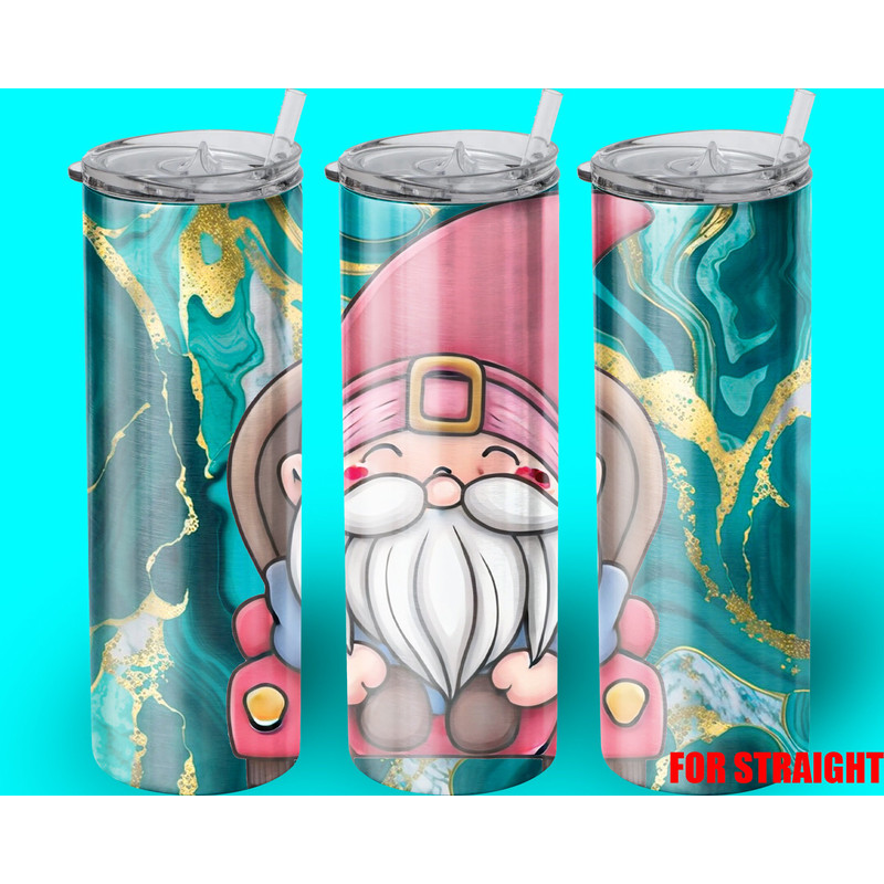 Cute cartoon Gnome Tumbler,Cute cartoon Gnome Skinny Tumbler,Animal Encounters Wildlife Moments Tumbler.png
