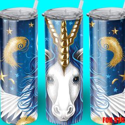 flaming white fluffy unicorn tumbler,flaming white fluffy unicorn skinny tumbler,animal guardians our wildlife tumbler