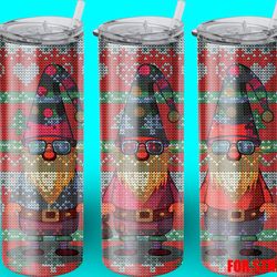 gnomes christmas tumbler,gnomes christmas skinny tumbler,animal wonder behold the magic tumbler